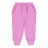Спортен панталон с къдрички, розов Name it 301328 