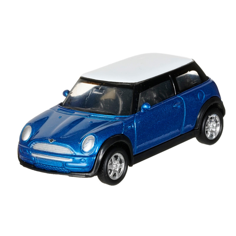 Количка Mini Cooper 2001, синя  301476