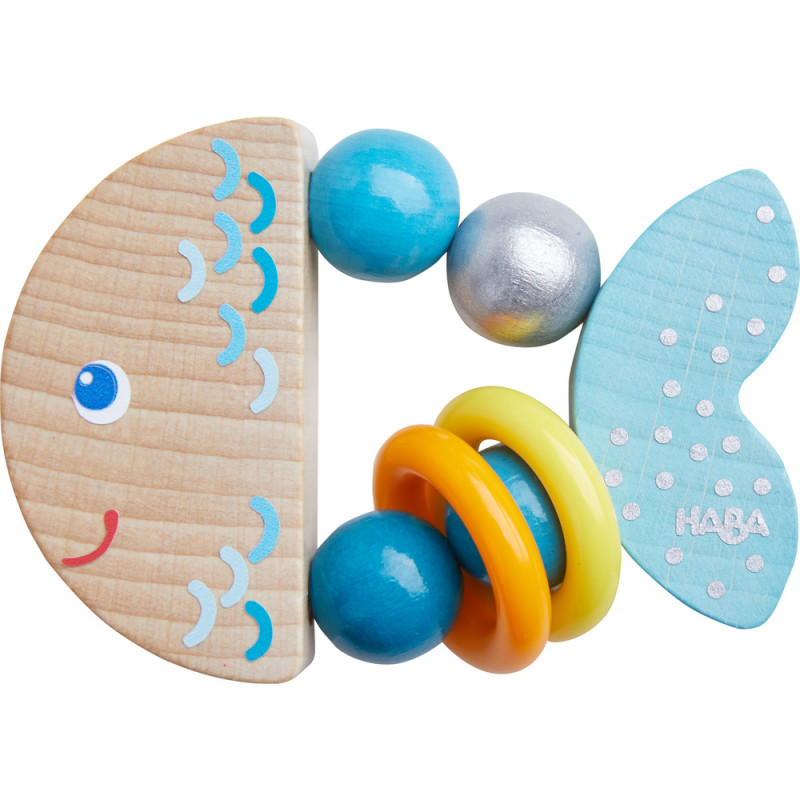 Бебешка дървена играчка - Риба  302142