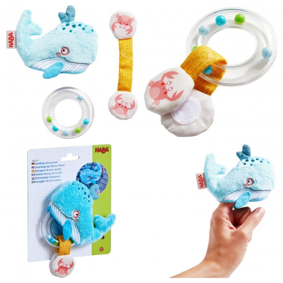 Бебешка играчка за хващане - Морски свят Haba 302168 2