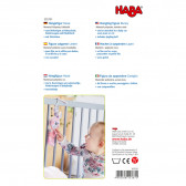 Висяща бебешка дрънкалка - Заек Haba 302179 5