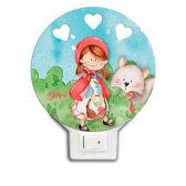 LED лампа за детска стая - Червена шапчица Dekori 302284 