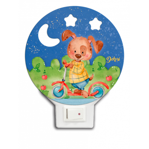 LED лампа за детска стая - Куче Dekori 302300 