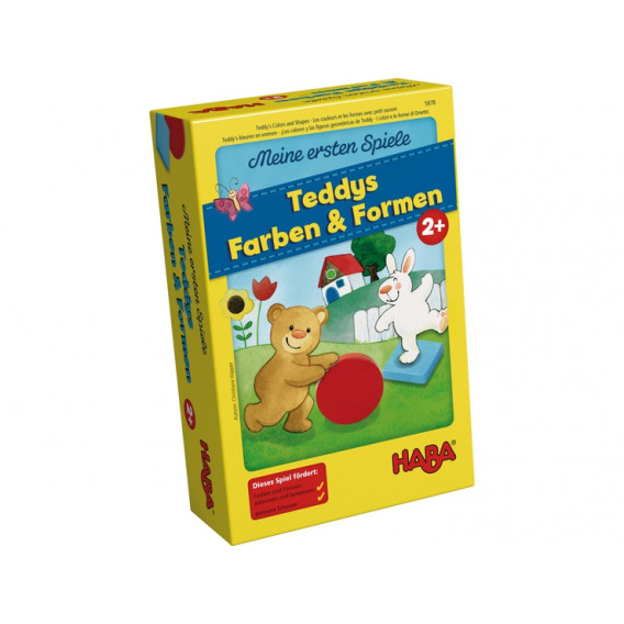Детска игра - Формите и цветовете на Теди Haba 302321 
