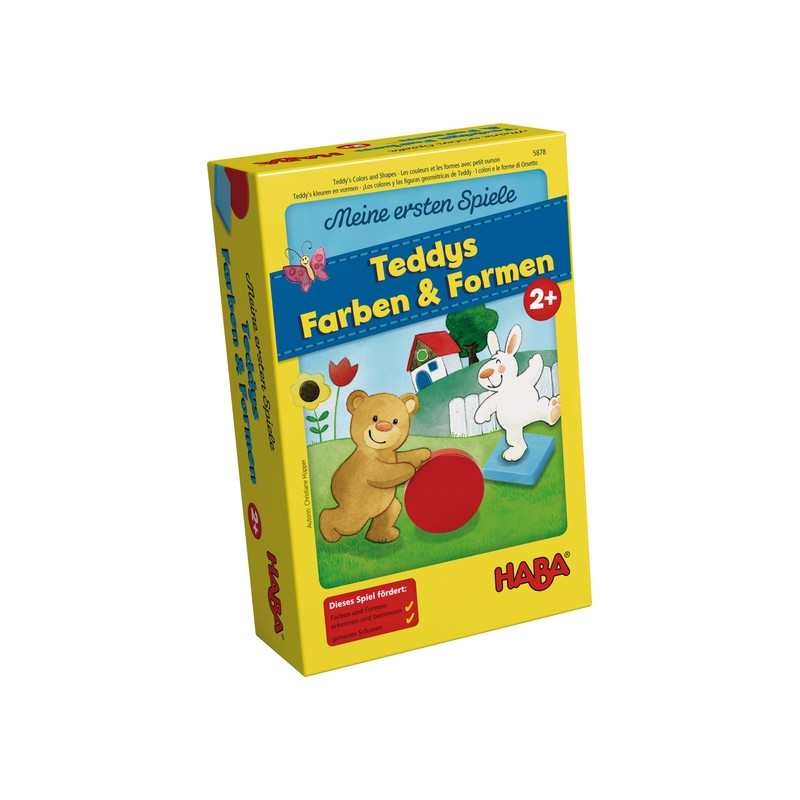 Детска игра - Формите и цветовете на Теди  302321