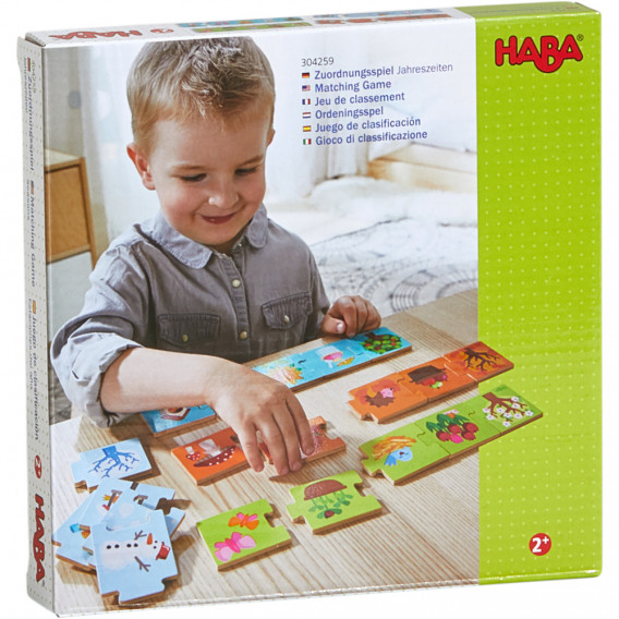 Детска образователна игра - Съвпадения според сезона Haba 302451 6