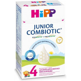 Преходно мляко за малки деца Junior Combiotic, 2+ години, кутия, 500 гр. Hipp 302599 