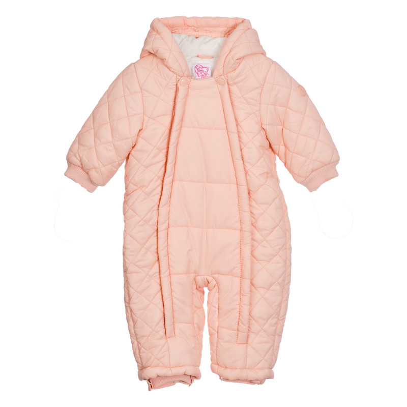 Космонавт за бебе с ръкавички и буйки, розово  302809