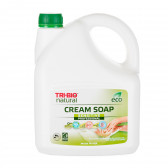 Натурален еко крем-сапун Cream, 2.84 л Tri-Bio 302983 