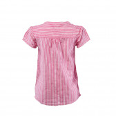Памучна блуза в райе с къс ръкав за момиче s.Oliver 30300 2