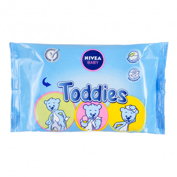 Baby кърпички toddies, 60 бр. Nivea 303275 