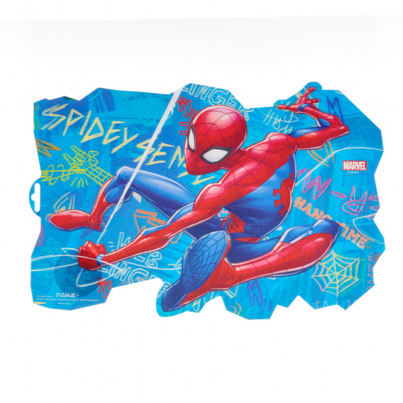 Подложка за хранене в неправилна форма Спайдърмен Graffiti, 30 х 43 см Spiderman 303297 