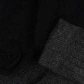 Комплект от два чифта чорапи, черно и сиво Cool club 305037 4
