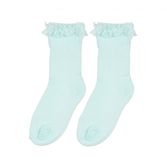 Комплект от три чифта чорапи с дантела, многоцветни Cool club 305058 2