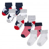 Комплект от три чифта чорапи, многоцветни Cool club 305092 6