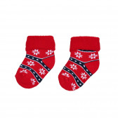 Комплект от три чифта чорапи с коледни мотиви за бебе Cool club 305128 9