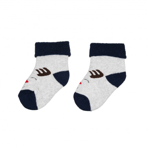 Комплект от три чифта чорапи с коледни мотиви за бебе Cool club 305129 10