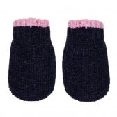 Комплект от два чифта ръкавици с розов акцент, синьо и сиво Cool club 305144 6