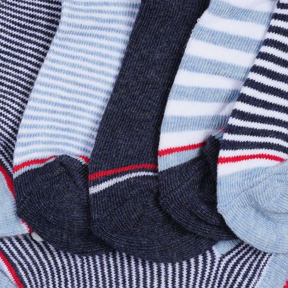 Комплект от пет чифта разноцветни чорапи Cool club 305176 3