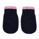 Комплект от два чифта ръкавици с розов акцент, синьо и сиво Cool club 305244 2