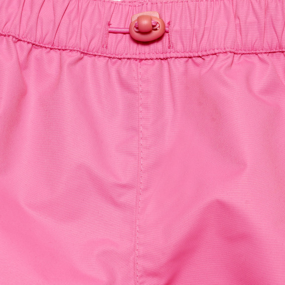 Панталон с водоотплъскващо покритие тип дъждобран, розов Cool club 305358 2