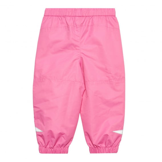 Панталон с водоотплъскващо покритие тип дъждобран, розов Cool club 305362 8
