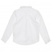 Класическа риза с дълъг ръкав, бяла Cool club 305370 8