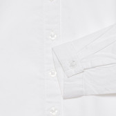 Риза с дълъг ръкав и панделка, бяла Cool club 305423 3