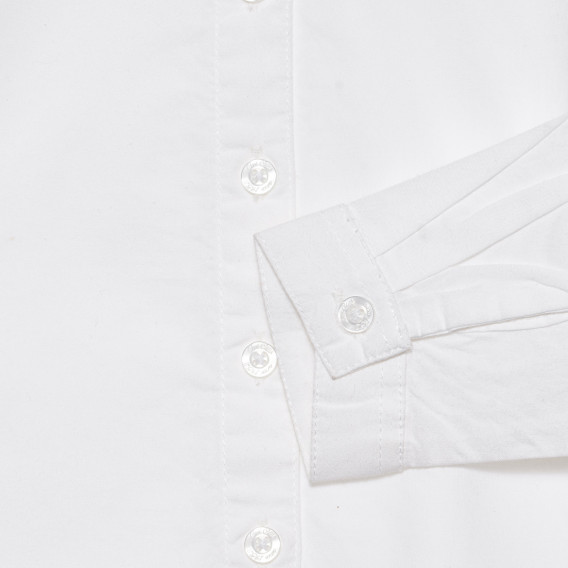 Риза с дълъг ръкав и панделка, бяла Cool club 305423 3