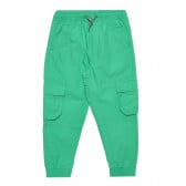 Памучен карго панталон, зелен Cool club 305639 