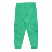 Памучен карго панталон, зелен Cool club 305641 3