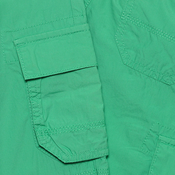 Памучен карго панталон, зелен Cool club 305642 4