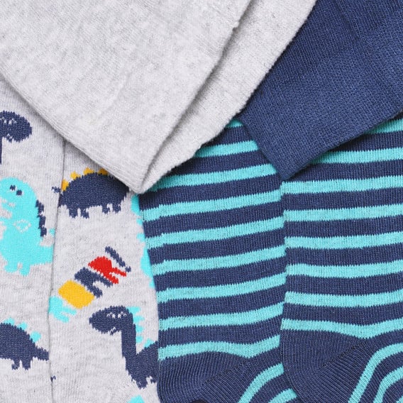 Комплект чорапогащници за бебе с весел принт, многоцветни Cool club 305678 4