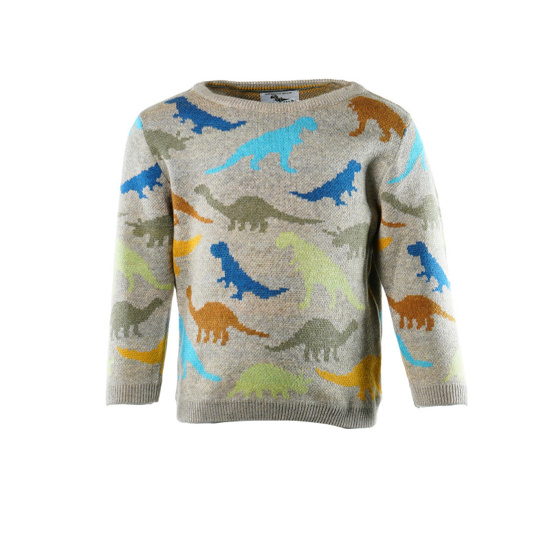 Памучен пуловер за бебе момче  30599