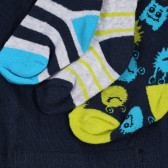 Комплект от три чорапогащника, многоцветни Cool club 306084 6