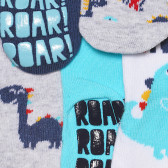Комплект от пет чифта многоцветни чорапи за бебе Cool club 306254 10
