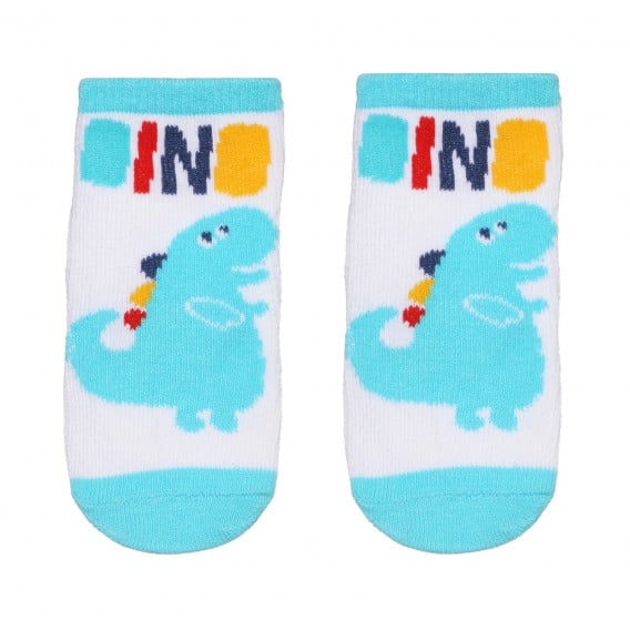 Комплект от пет чифта многоцветни чорапи за бебе Cool club 306260 13