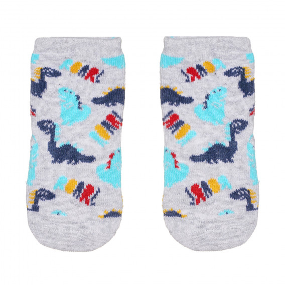 Комплект от пет чифта многоцветни чорапи за бебе Cool club 306350 2