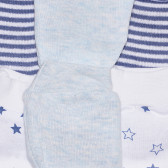 Комплект от три чифта памучни ръкавички за бебе Cool club 306513 8