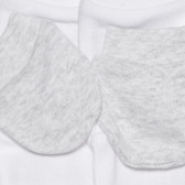 Комплект от три чифта памучни ръкавички за новородено Cool club 306519 9