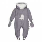 Космонавт за бебе Happy little monster, сив Cool club 306521 6