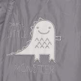 Космонавт за бебе Happy little monster, сив Cool club 306525 10