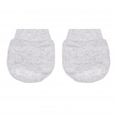 Комплект от три чифта памучни ръкавички за новородено Cool club 306620 5