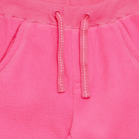 Спортен панталон от полар, розов Cool club 306865 6