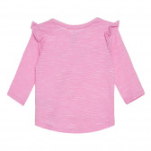 Блуза с щампа little friends, розова Cool club 306931 8