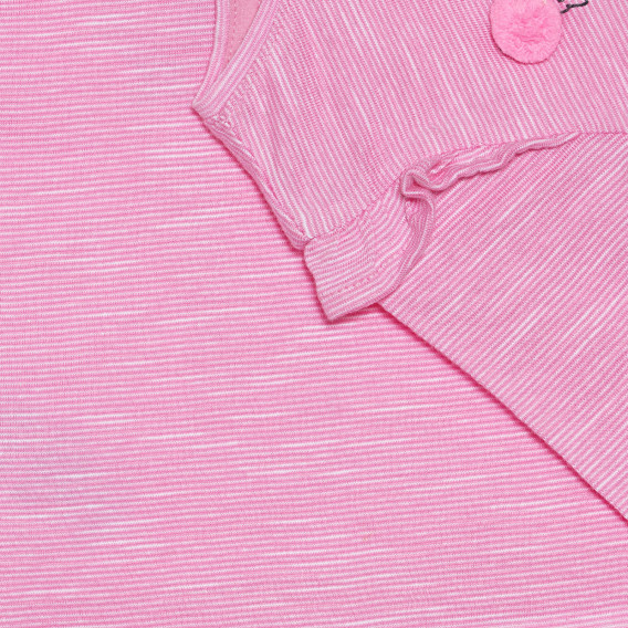 Блуза с щампа little friends, розова Cool club 307030 3