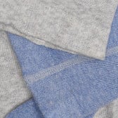 Комплект чорапогащници в сиво и синьо за бебе Cool club 307346 4