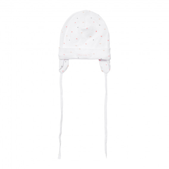 Комплект от два броя памучни шапки, розова и бяла Cool club 307512 2