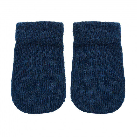 Комплект от три чифта ръкавички за бебе в синьо и кафяво Cool club 307599 9