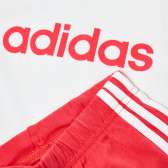 Спортен комплект тениска и къси панталони за момиче Adidas 30776 3